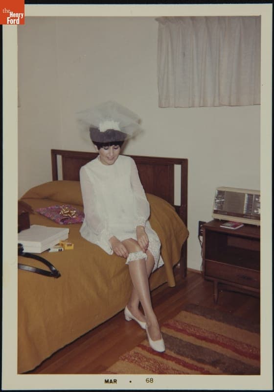 Rose Pecchia at Her Wedding in 1968