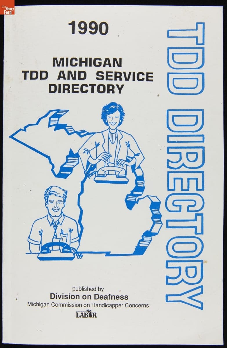 Michigan TDD and Service Directory, 1990