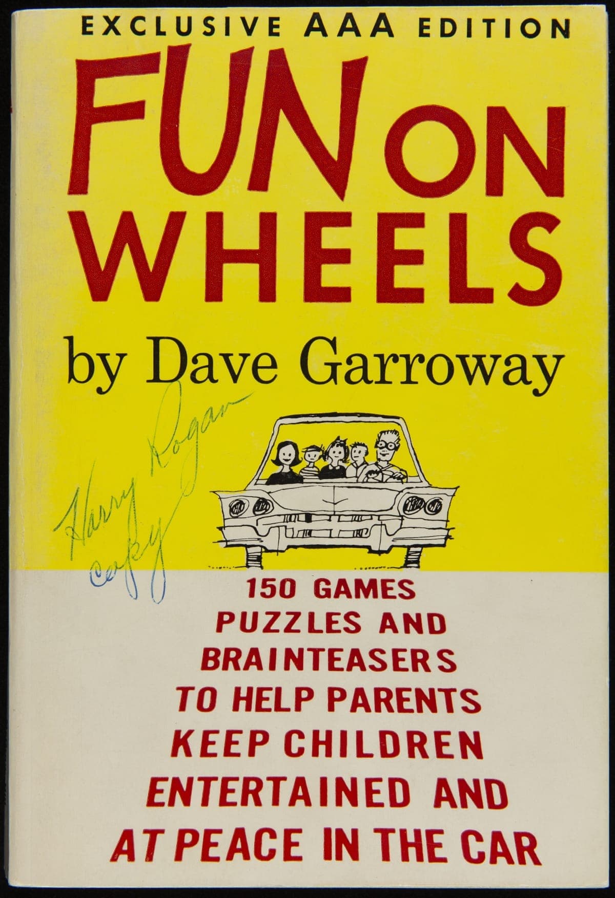 Fun on Wheels: 150 Games, Puzzles, and Brainteasers to Help Parents Keep Children Entertained and at Peace in the Car, 1960