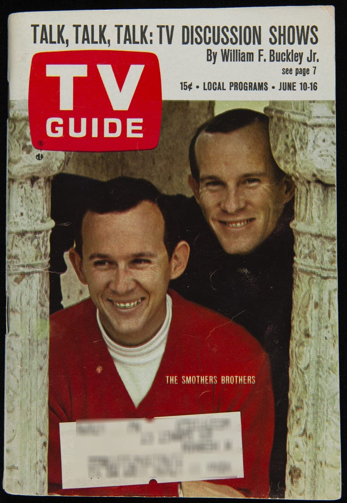 TV Guide for June 10-16, 1967, "Talk, Talk, Talk: TV Discussion Shows"