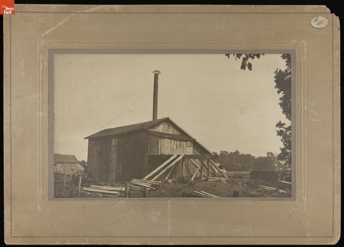 Tripp Sawmill at Its Original Site, 1855-1926
