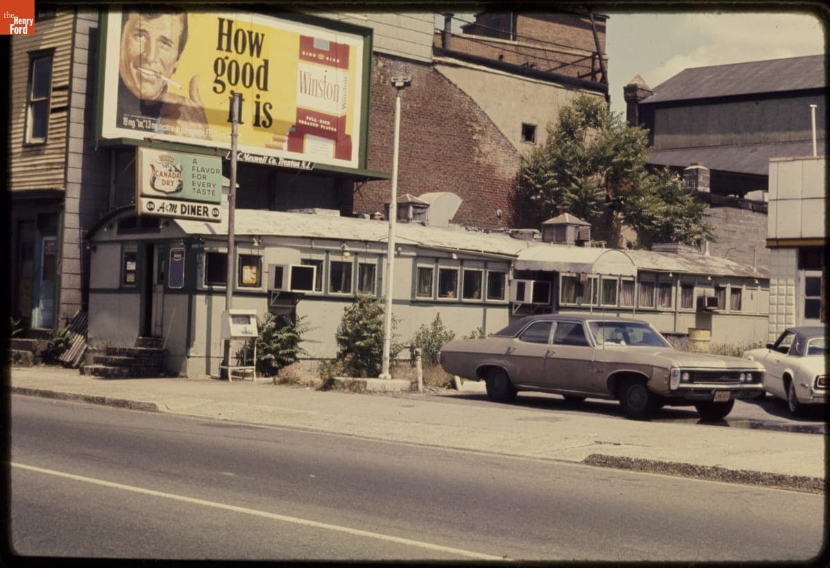 A & M Diner, Trenton, New Jersey, 1974