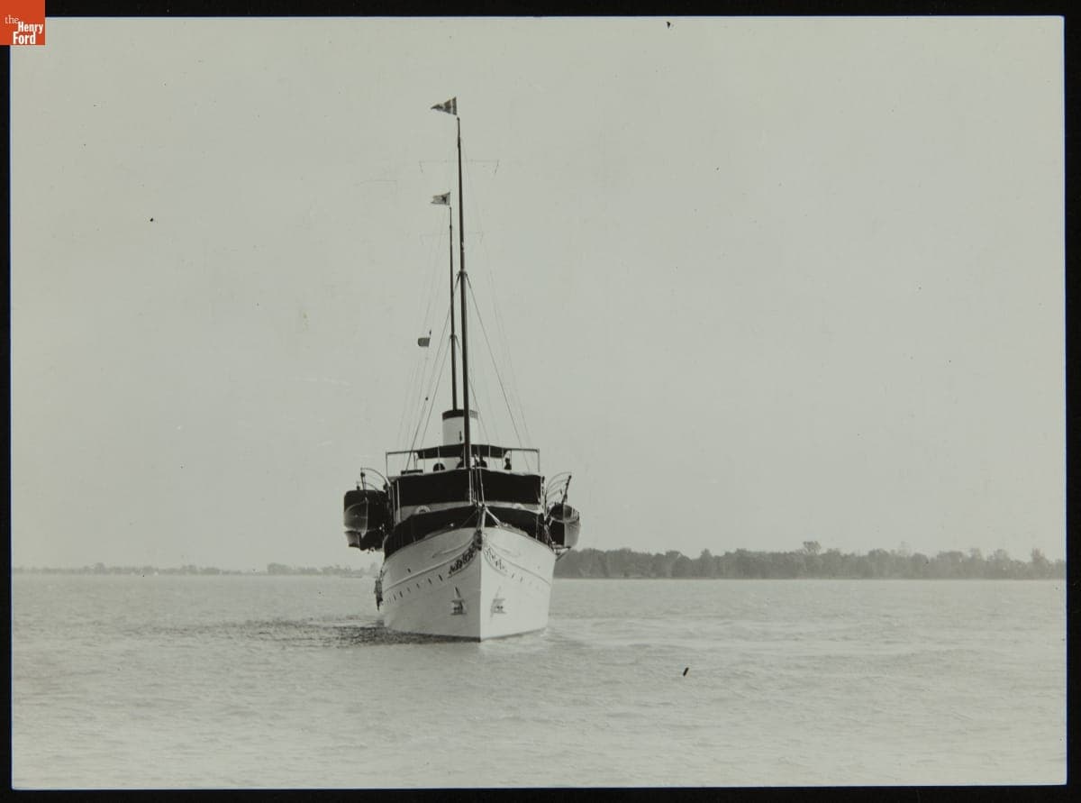 Henry Ford's Personal Yacht "Sialia," circa 1927
