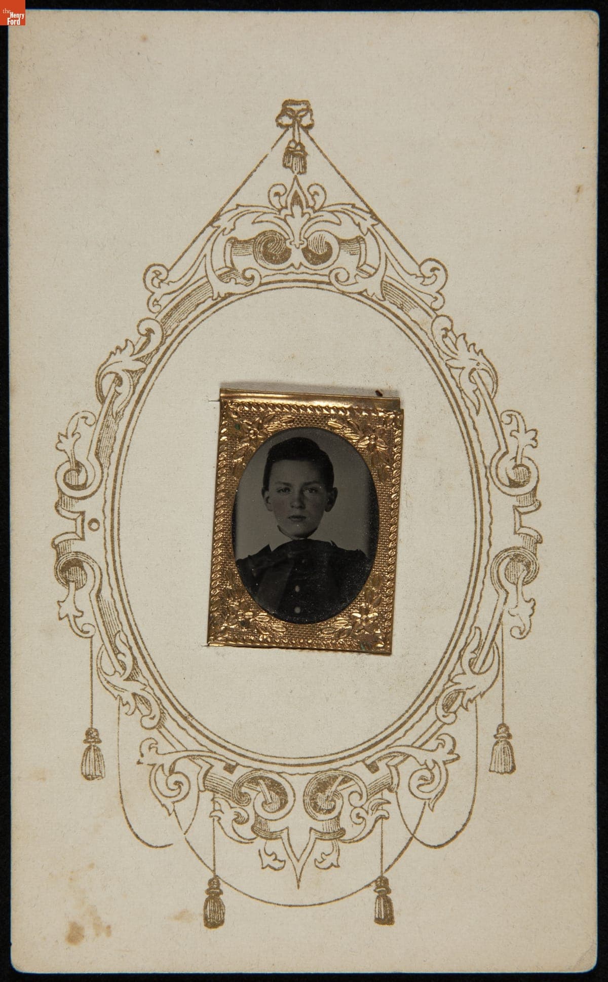 Gem Portrait of Theodore Van West, 1864-1871