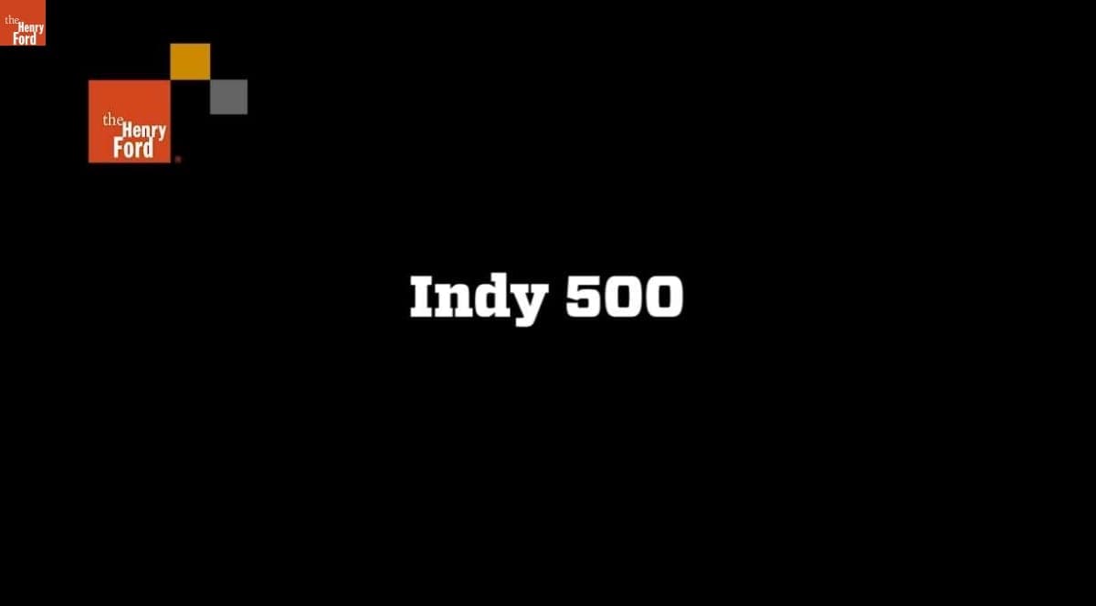 "Indy 500," Clip from Interview with A.J. Foyt, August 18, 2008
