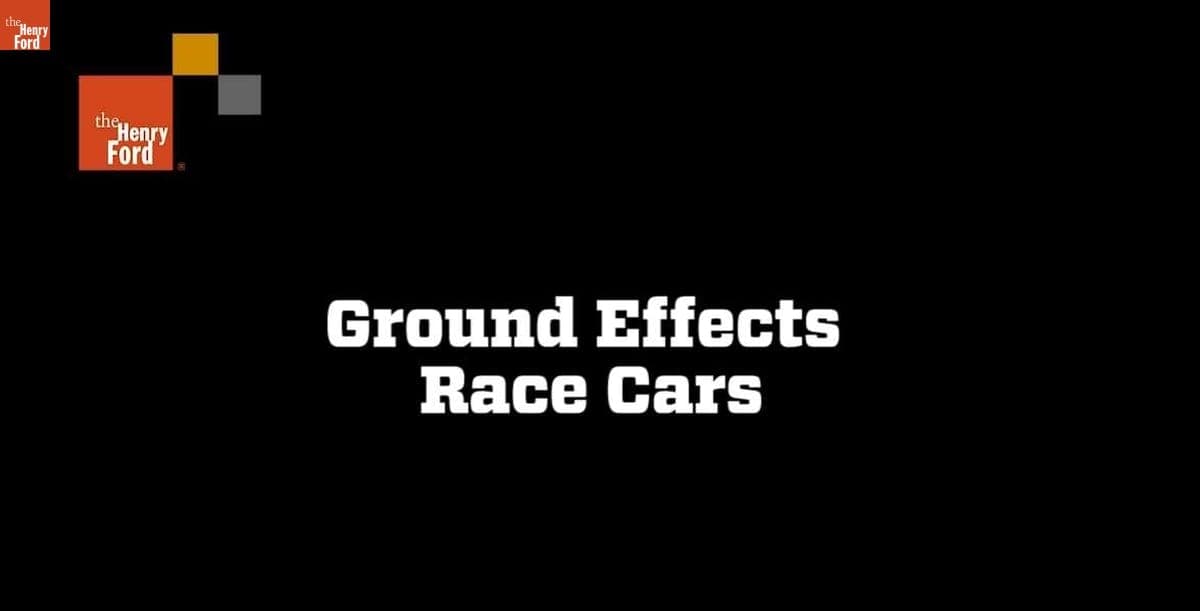 "Ground Effects Race Cars," Clip from Interview with A.J. Foyt, August 18, 2008