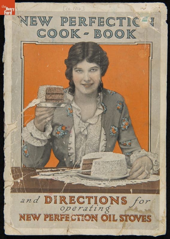 New Perfection Cook-Book and Directions for Operating New Perfection Oil Stoves, circa 1916