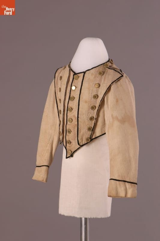 Boy's Jacket, circa 1820