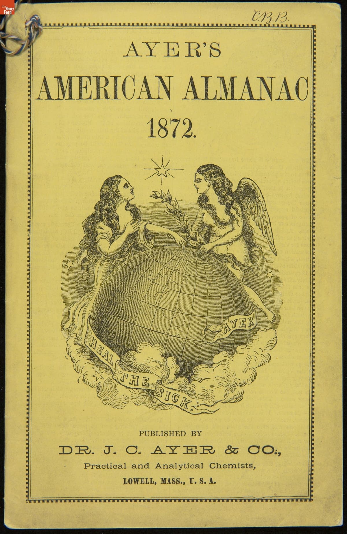 Ayer's American Almanac, 1872