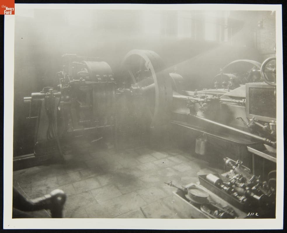 Pontiac State Hospital Dynamo Room, Pontiac, Michigan, 1930