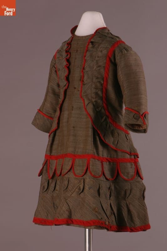 Girl's Dress, circa 1880