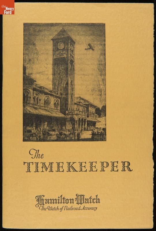 Catalog for Hamilton Watch Company, "Hamilton Watch The Watch of Railroad Accuracy," 1928