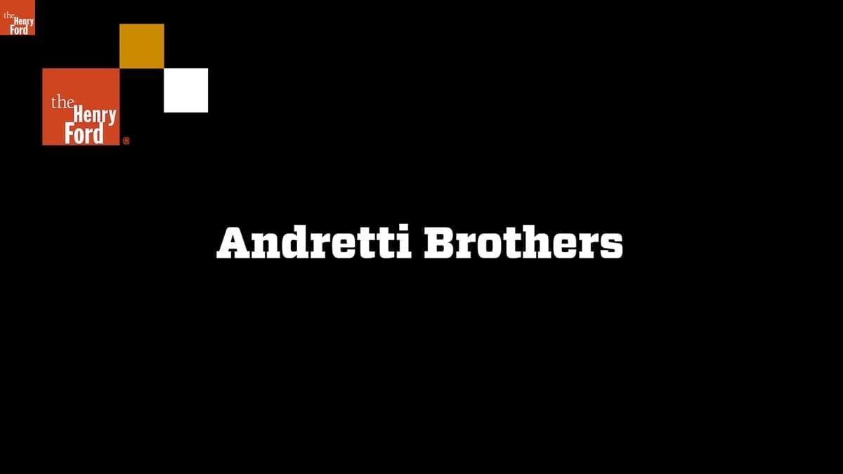 "Andretti Brothers," Clip from Interview with Mario Andretti, June 20, 2017