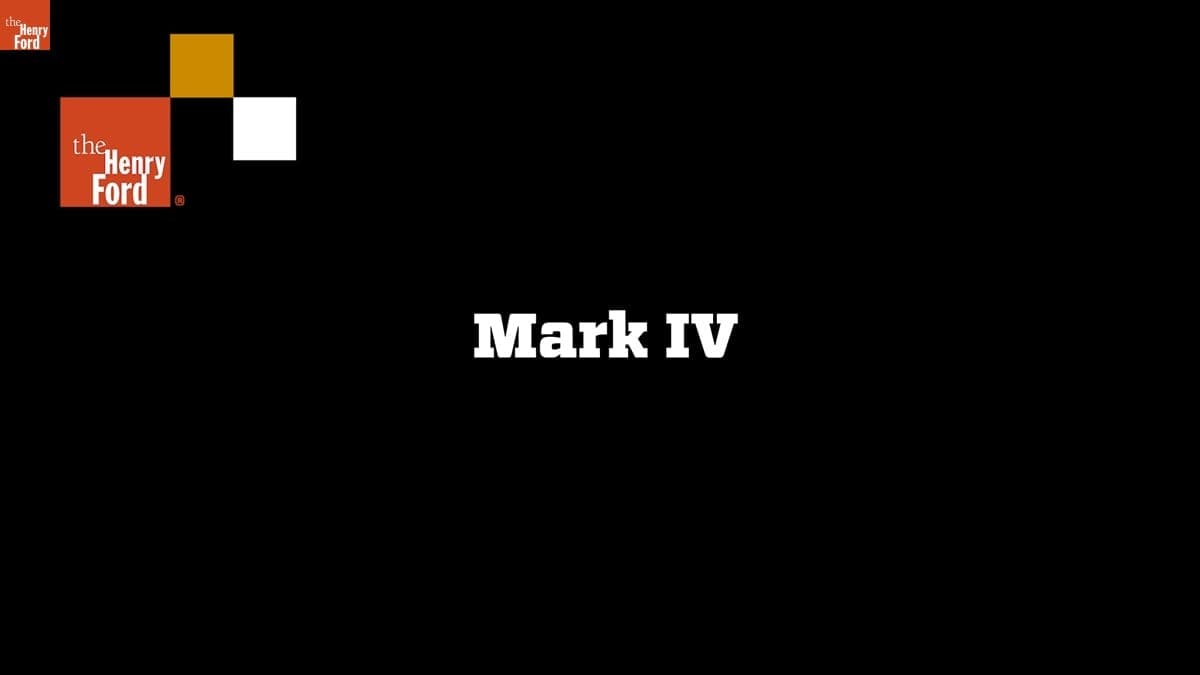 "Mark IV," Clip from Interview with Mario Andretti, June 20, 2017