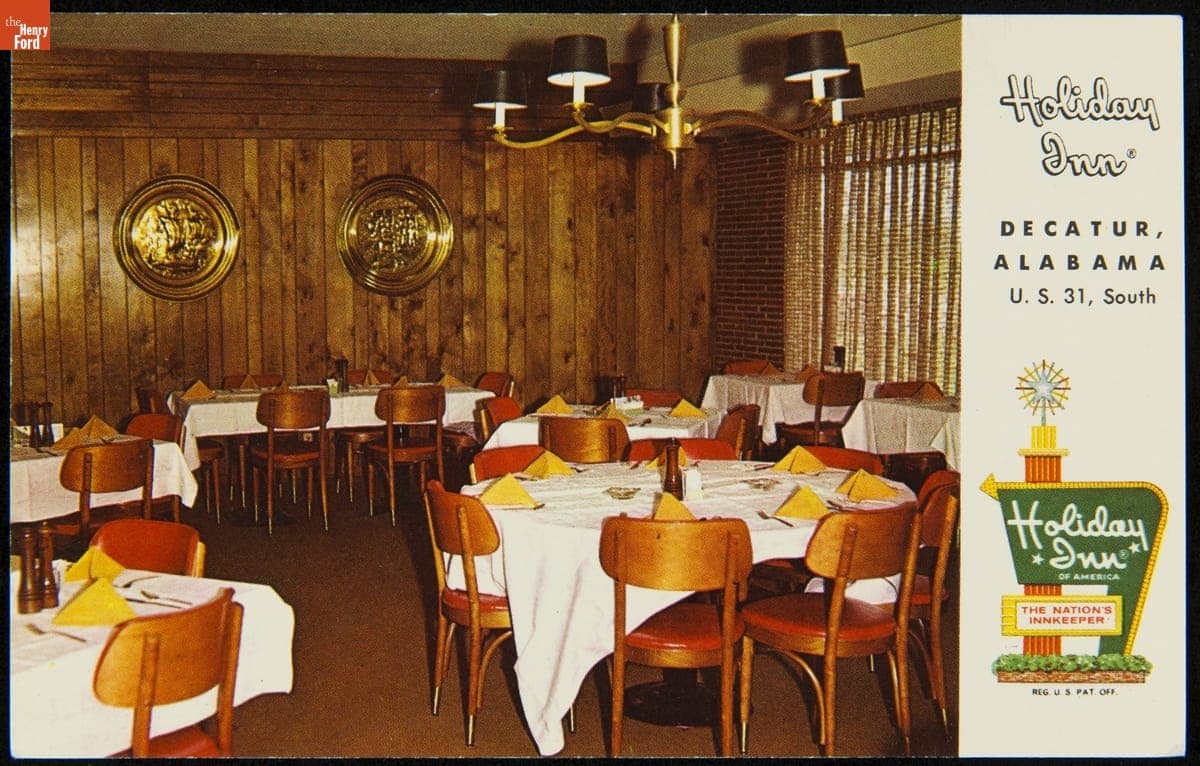 Holiday Inn, Decatur, Alabama, circa 1962