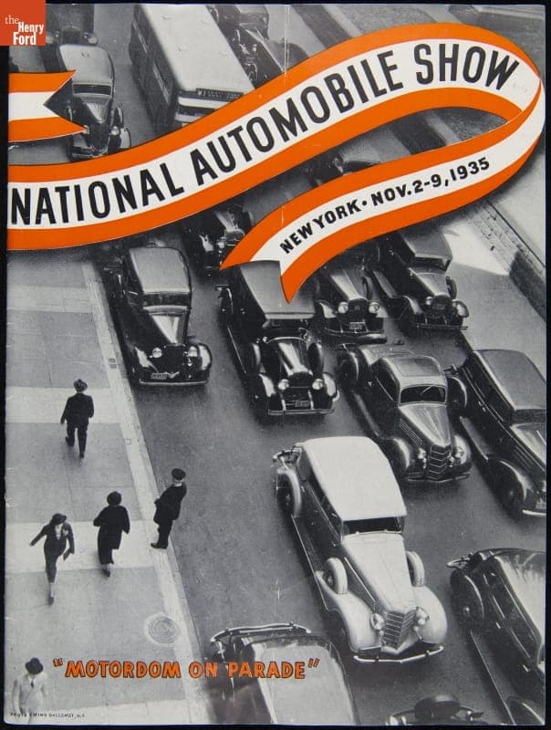  National Automobile Show Program, "Motordom on Parade," New York, New York, November 1935