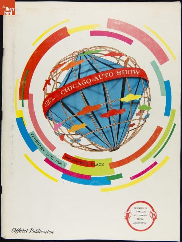 Fifty-Eighth Chicago Auto Show Program, 1966