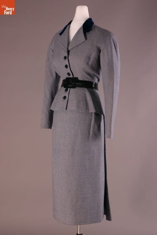 Suit, Worn by Elizabeth Parke Firestone, 1949-1950