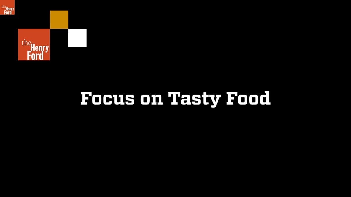 "Focus on Tasty Food," Clip from Interview with Alice Waters, March 10, 2015