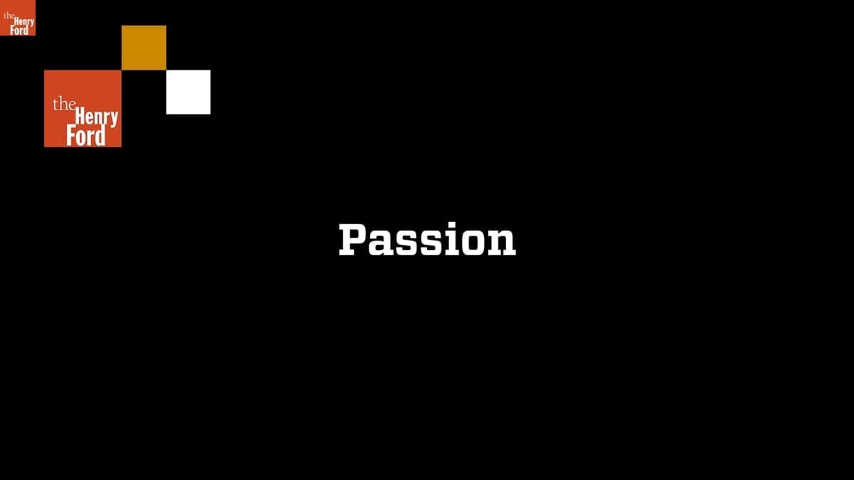 "Passion," Clip from Interview with Alice Waters, March 10, 2015