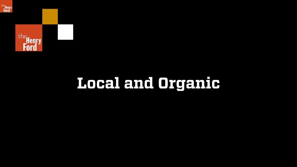 "Local and Organic," Clip from Interview with Alice Waters, March 10, 2015