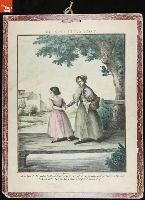 "Be Kind to the Needy," circa 1845
