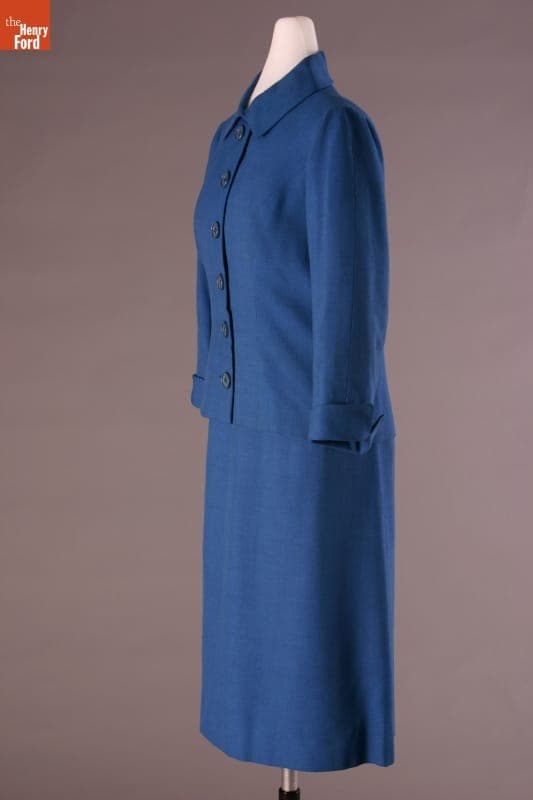 Suit, Worn by Elizabeth Parke Firestone, 1956