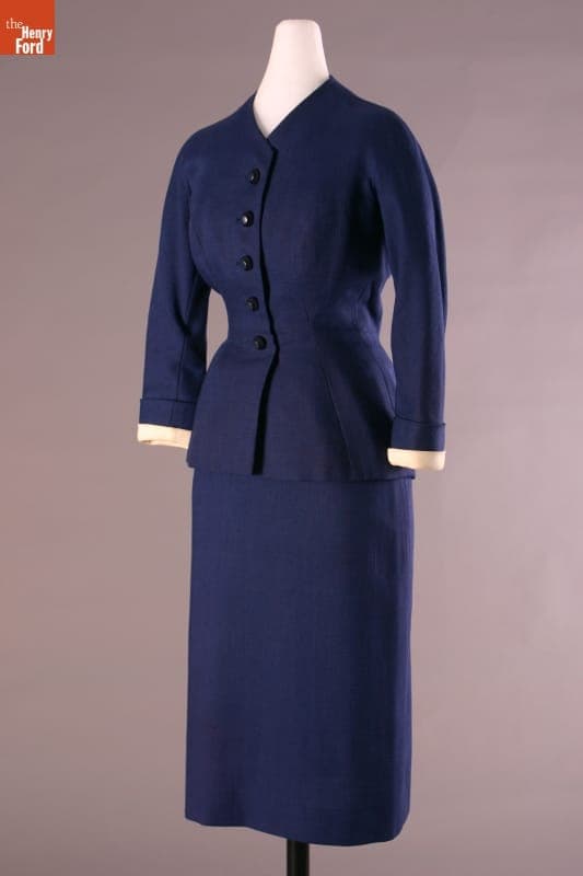 Suit, Worn by Elizabeth Parke Firestone, 1951