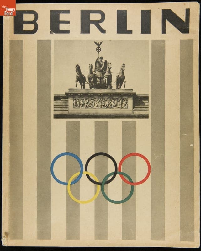 "Berlin," a Souvenir Book from the 1936 Summer Olympics