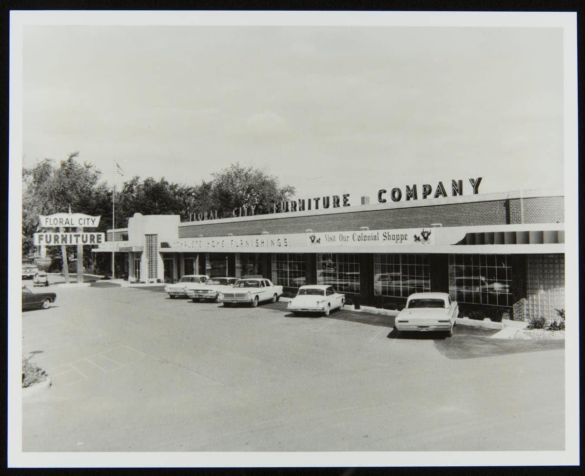 Floral City Furniture Company Store, Monroe, Michigan, 1965
