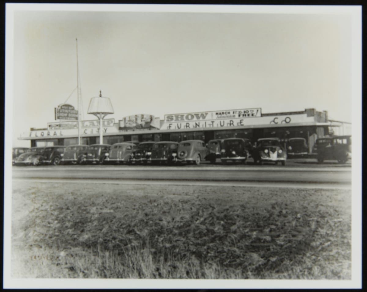 Annual Lamp Show at Floral City Furniture Company Store, Monroe, Michigan, March 1937