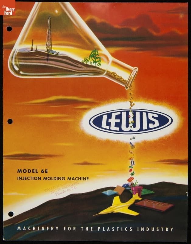 Model 6E Injection Molding Machine: Machinery for the Plastic Industry, circa 1958