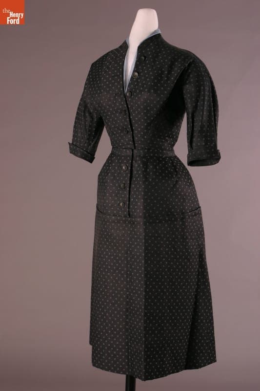 Christian Dior Afternoon Dress, Worn by Elizabeth Parke Firestone, 1953