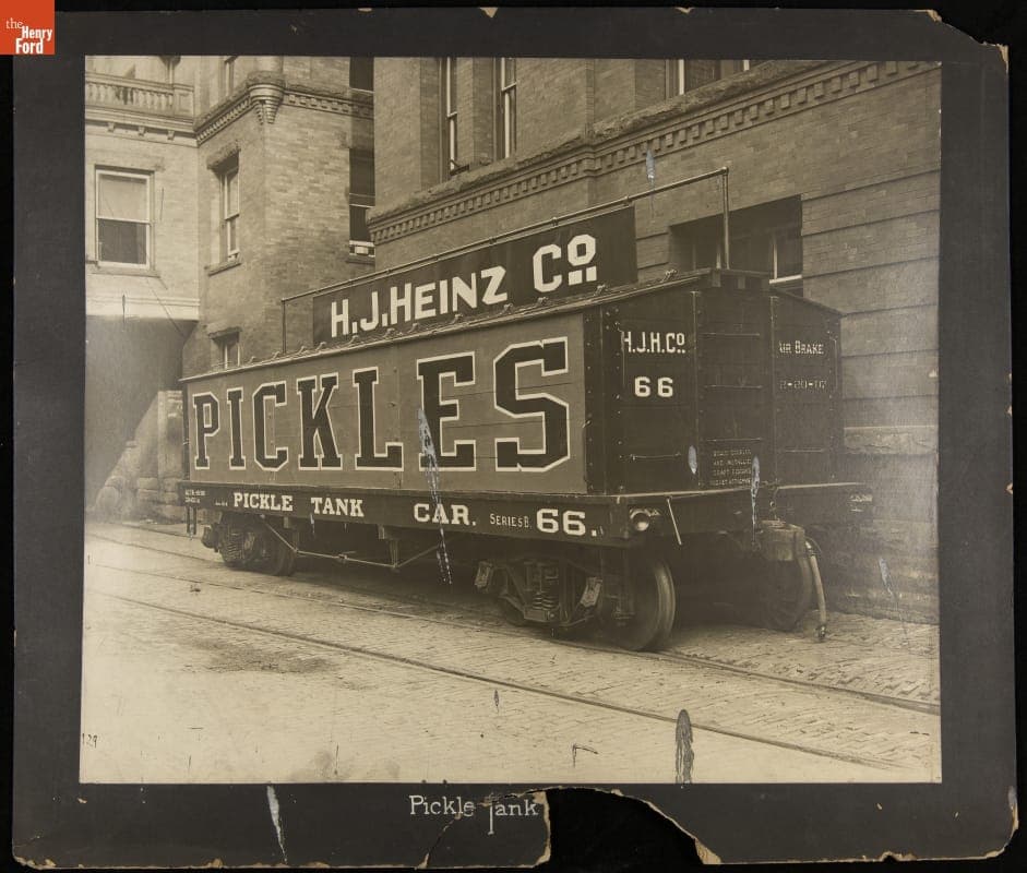 H. J. Heinz Company, Pickle Tank Car, circa 1912