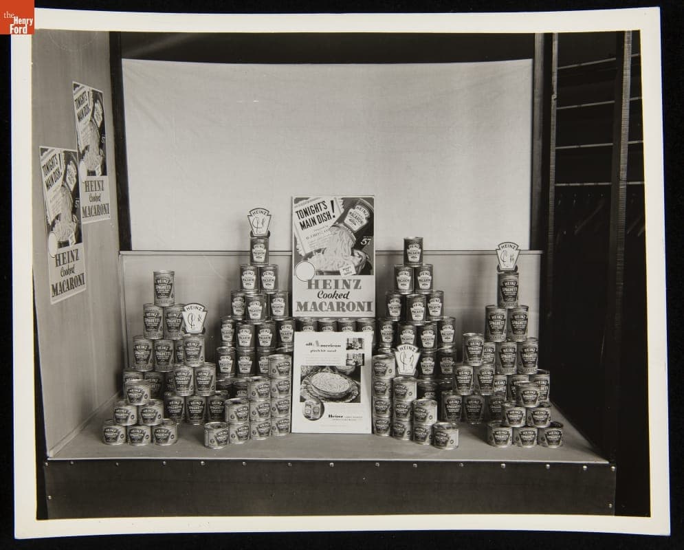Table Display of Heinz Products, circa 1930