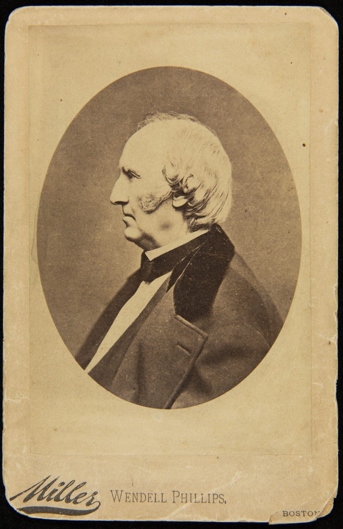 Abolitionist Wendell Phillips, circa 1880