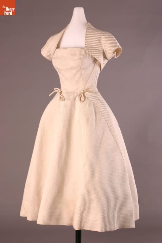 Christian Dior Cocktail Dress, "Sonnet," Worn by Elizabeth Parke Firestone, 1952
