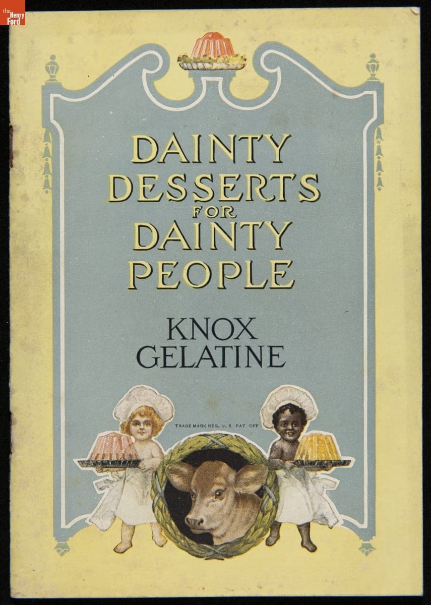 "Dainty Desserts for Dainty People," 1924