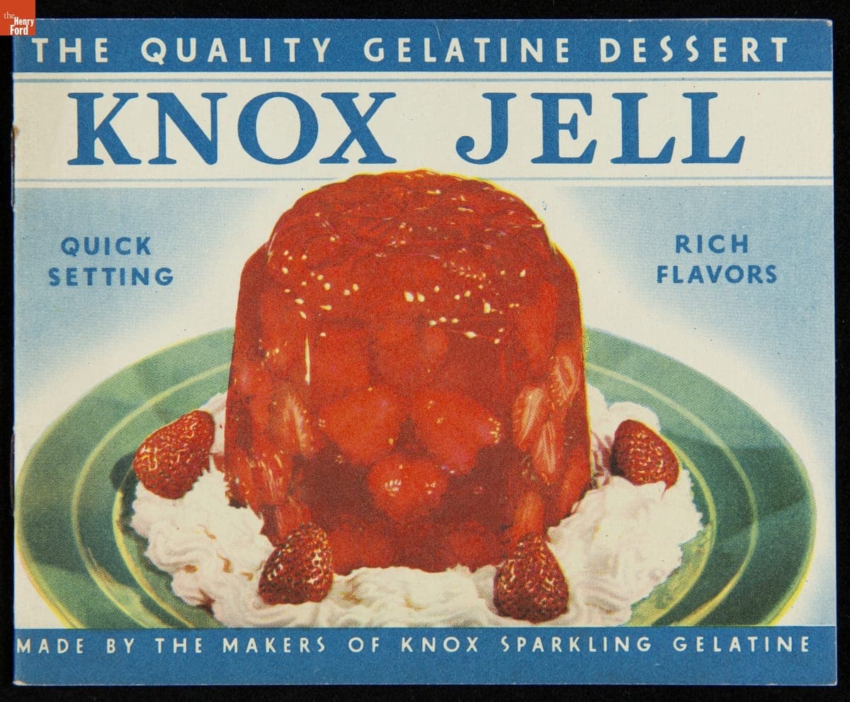 Recipe Booklet, "Knox Jell: The Quality Gelatine Dessert," 1936