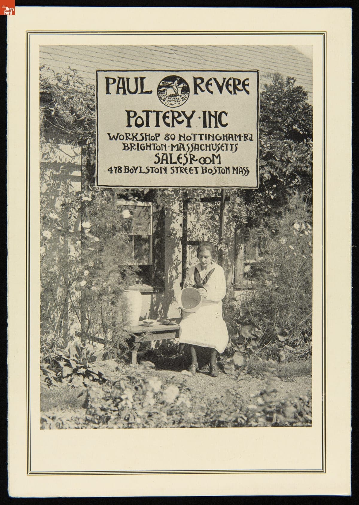 Catalog for the Paul Revere Pottery, circa 1930