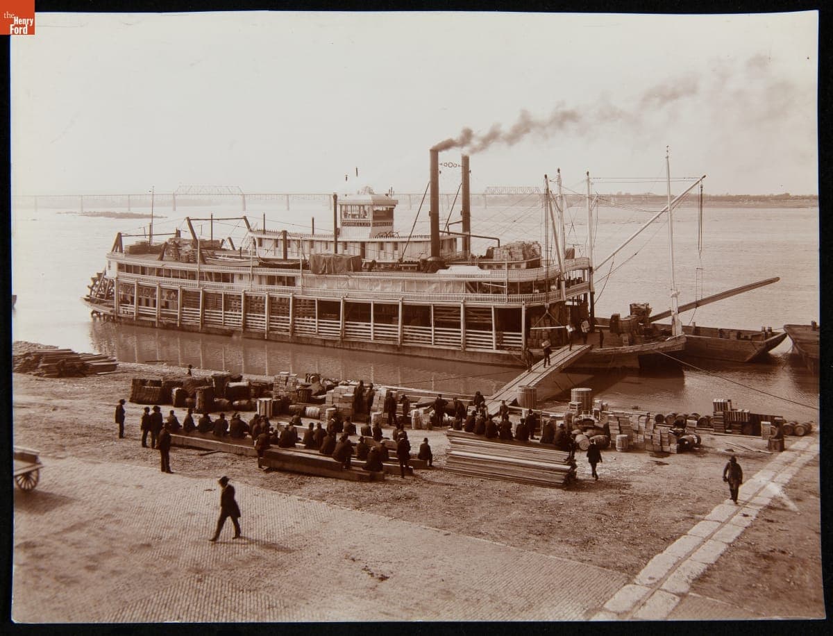 River Packet, "Georgia Lee," Louisville, Kentucky, 1900-1910