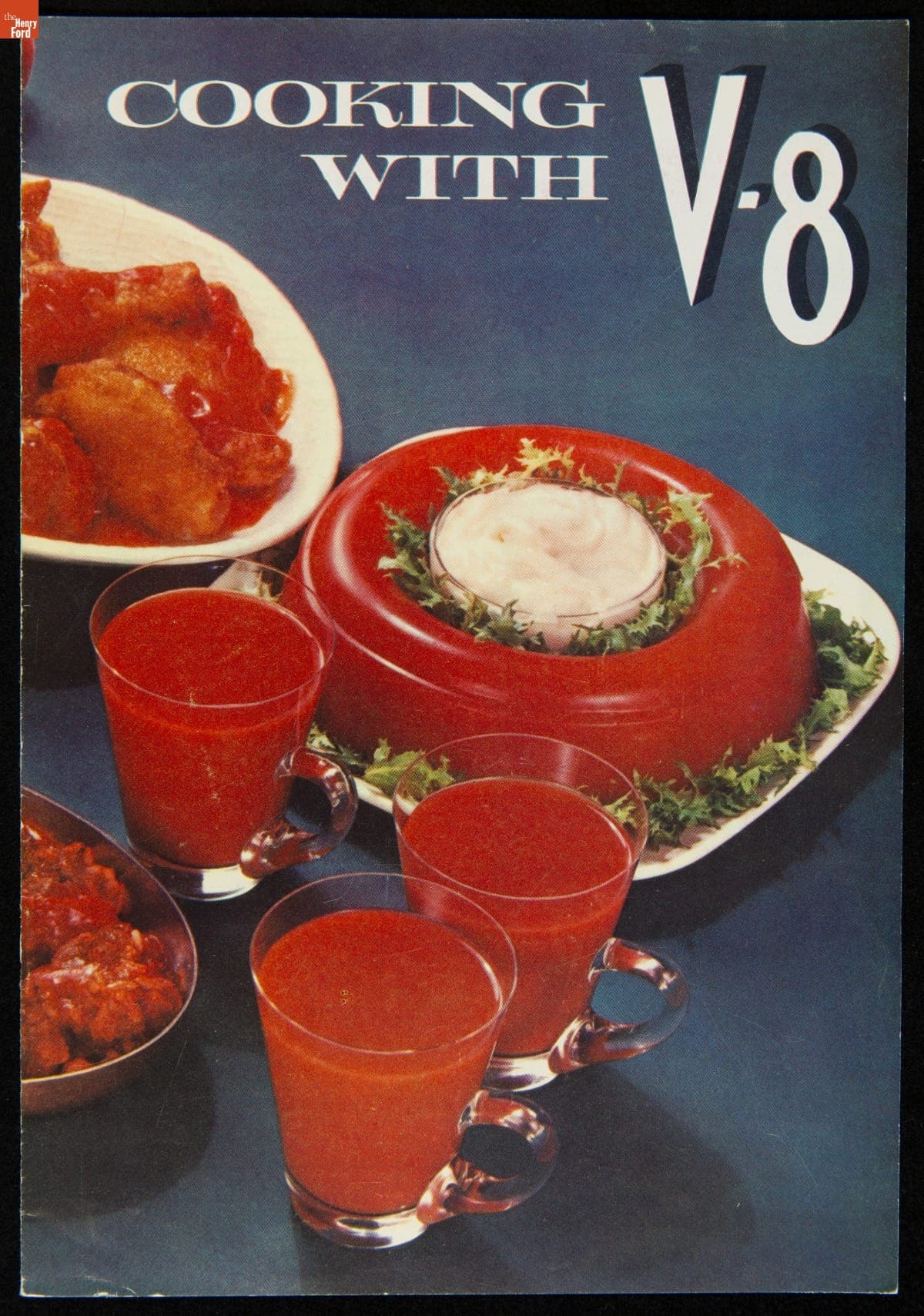 Recipe Booklet, "Cooking With V-8," circa 1960