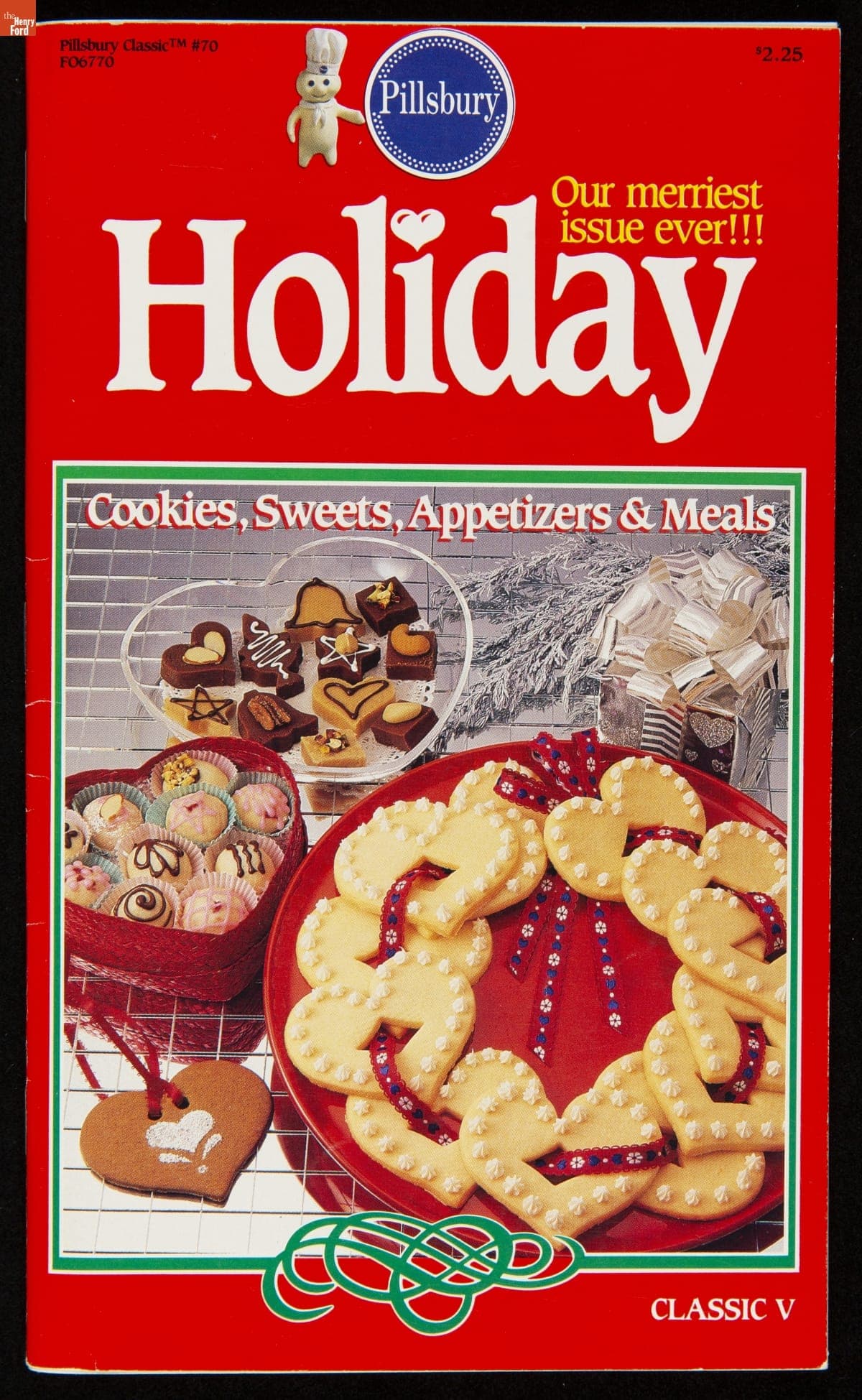 Recipe Booklet, "Pillsbury Holiday Cookies, Sweets, Appetizers & Meals," 1986