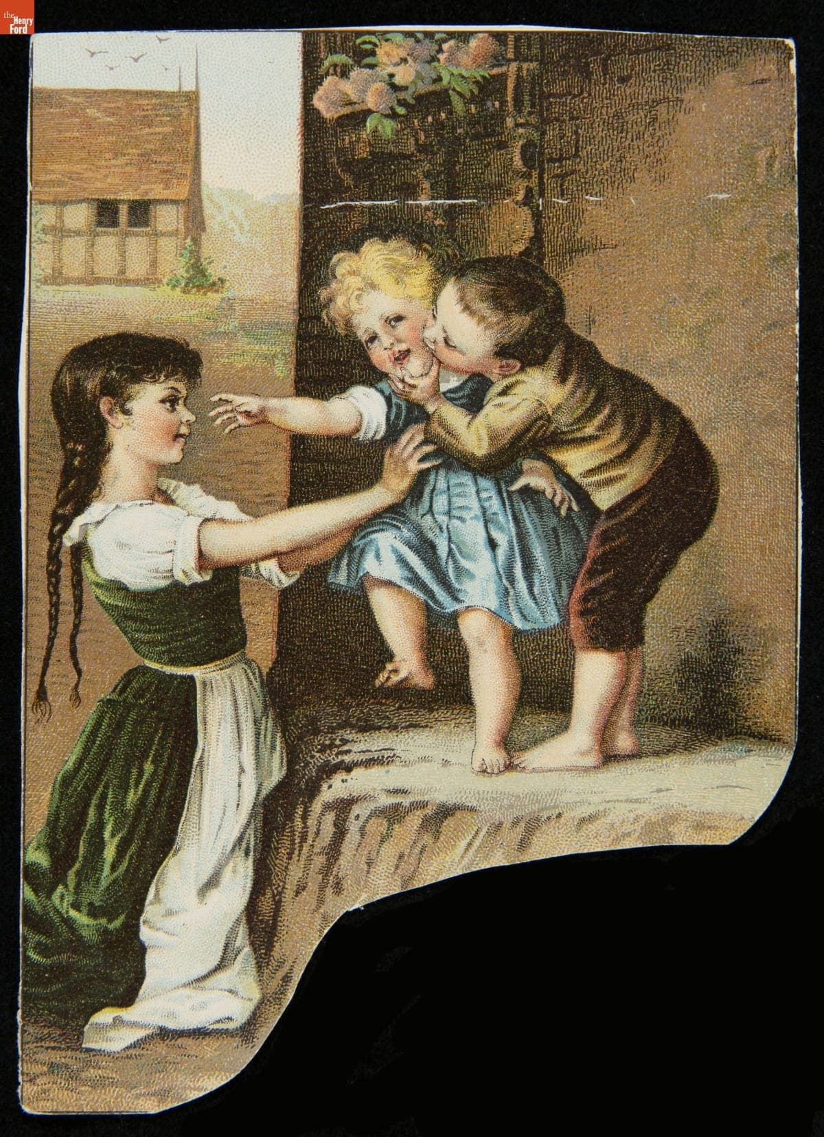 Trade Card for Solar Tip & Pansy Shoes for Children, John Mundell & Co., 1880-1890