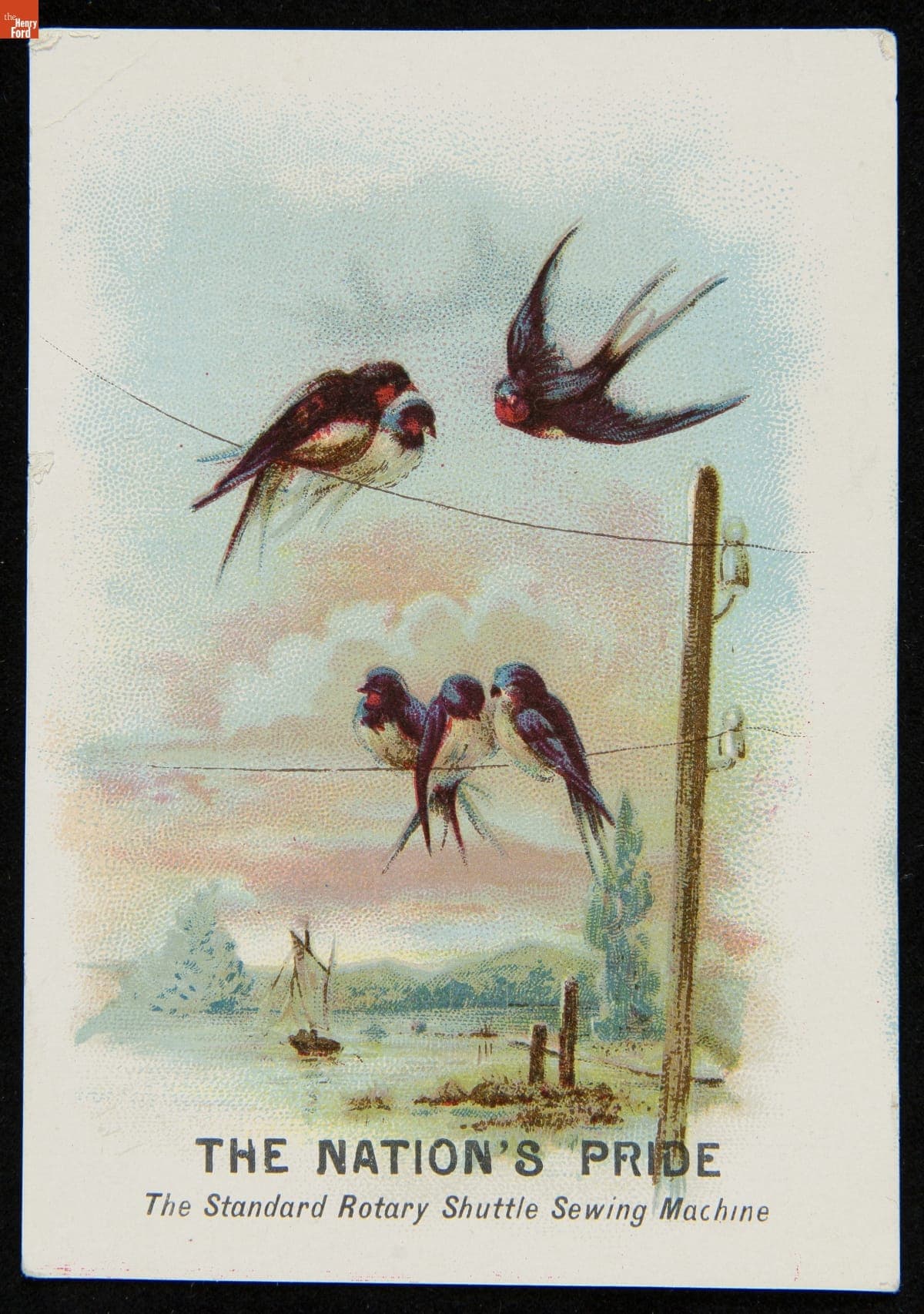 Trade Card for the Standard Rotary Shuttle Sewing Machine, Standard Sewing Machine Co., 1880-1900