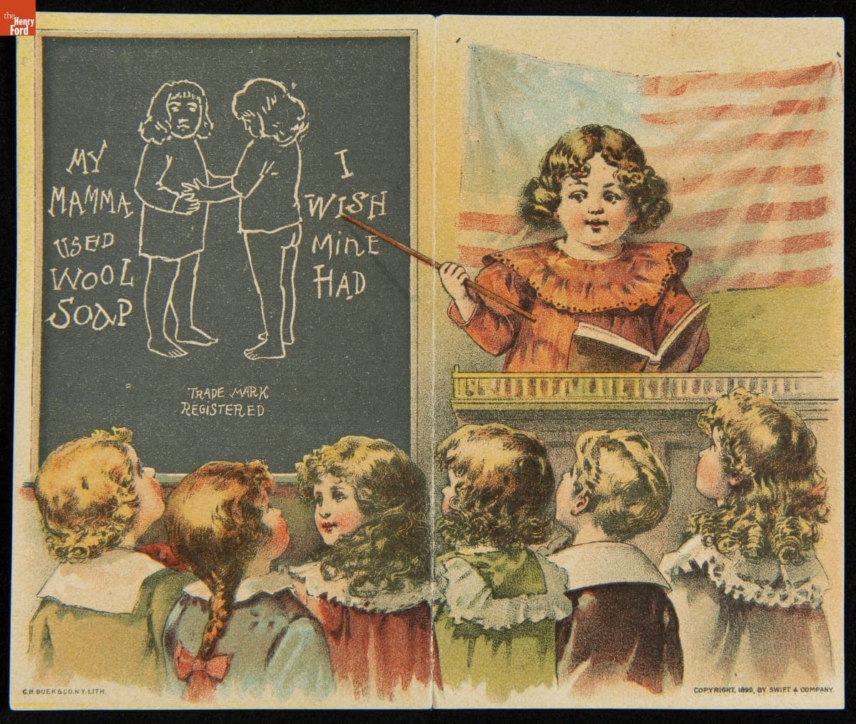 Trade Card for Wool Soap, Swift & Co., 1899