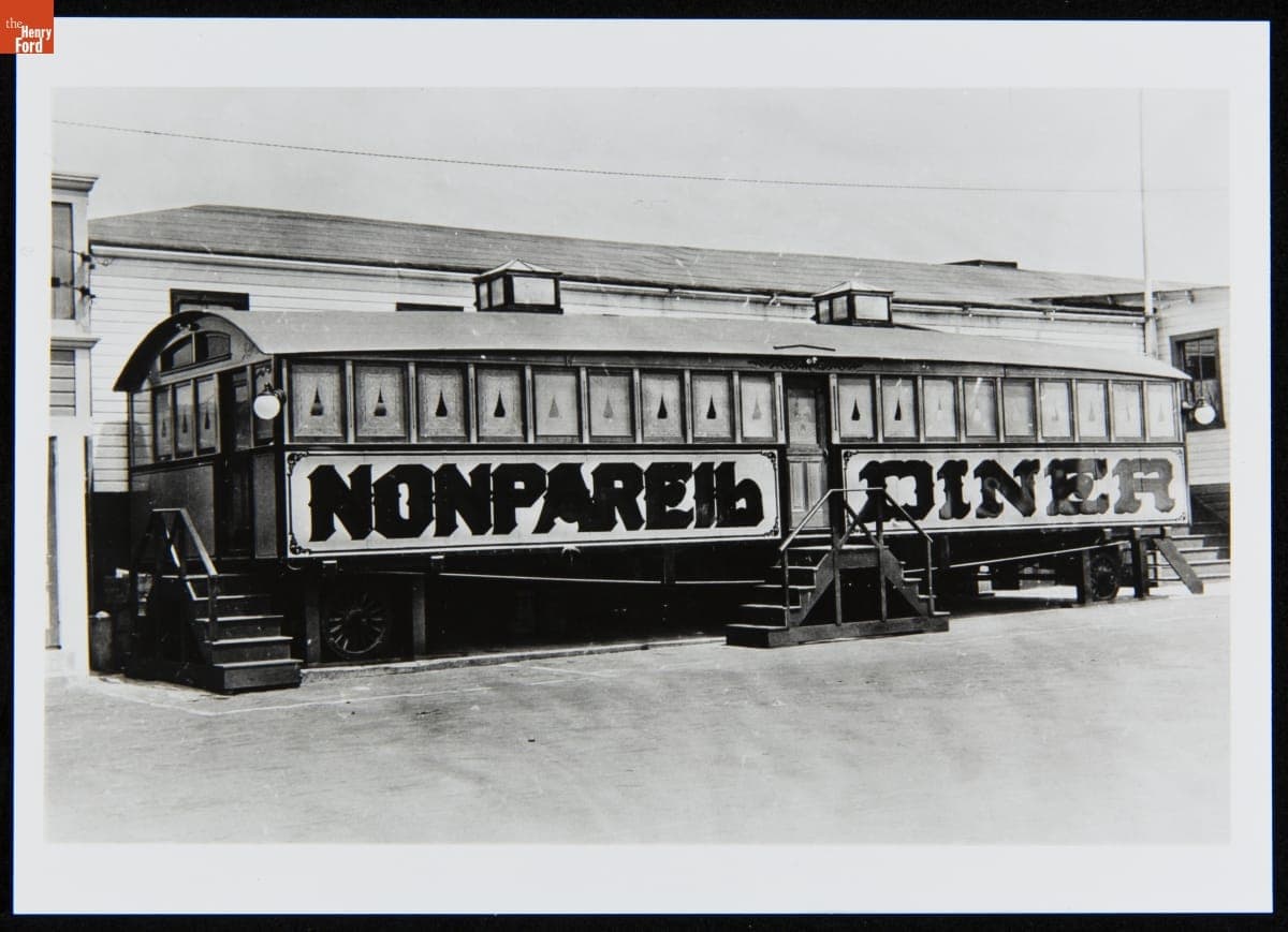 Nonpareil Diner in Martha's Vineyard, Massachusetts, circa 1925