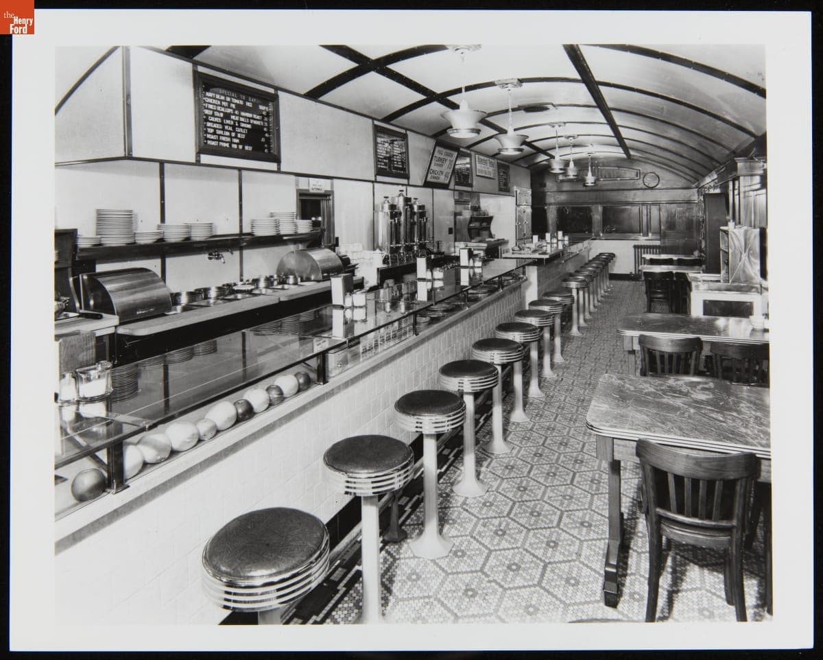 Rainbow Grill, Bordentown, New Jersey, 1945-1950