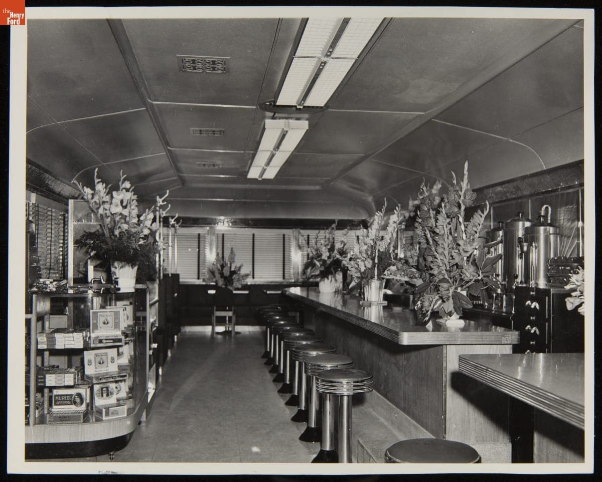 Simpson's Dining Car, Houston, Texas, 1948