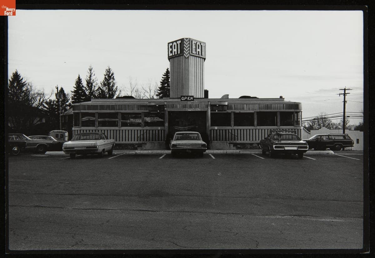 Zip's Diner, Dayville, Connecticut, circa 1968